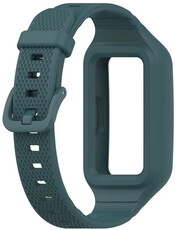 szilikon óraszíj Ricardo Sauze (kompatibilis Huawei Band), Dark Green