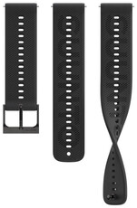 Szilikon pánt Suunto 22mm (pro Suunto Athletic 6), fekete, Quick Release, méret S+M