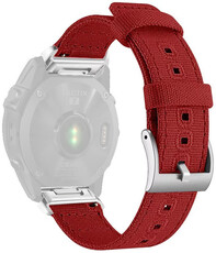 nylon óraszíj Ricardo Ortisei 26mm, Red, QuickFit