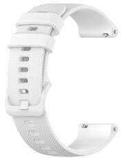 Szilikon pánt Ricardo 20mm (pro Garmin Venu, Venu Sq, Venu 2 plus aj.), fehér V2, Quick Release