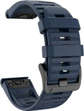 Szilikon óraszíj Ricardo Livigno 26mm, Dark Blue, QuickFit