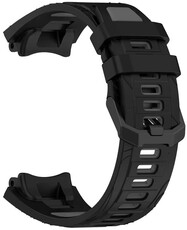 Szilikon óraszíj Ricardo Moena (kompatibilis Amazfit T-Rex 3), Black/Gray