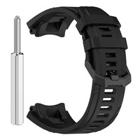 Szilikon pánt Ricardo (pro Amazfit T-Rex 3), fekete, + csere tartozékok