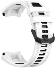szilikon óraszíj Ricardo Moena (kompatibilis Amazfit T-Rex 3), White/Black