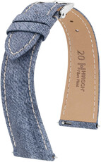 Természetes heveder Hirsch Fibre Plant L 04299082-2, kék, természetes szálak, L hosszúságú, gyorskioldó limitált kiadás