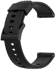 Szilikon pánt Ricardo 24mm (pro Garmin Venu X1), fekete, Quick Release