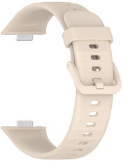 Szilikon óraszíj Ricardo Lavarone (kompatibilis Huawei Watch Fit 3, 4, 4 Pro, 5, 5 Pro), Beige