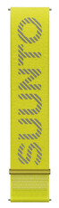 Textil pánt Suunto 22mm, sárga, méret S/M + M/L