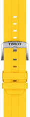Szilikon pánt Tissot T852.050.993 22mm, sárga, Quick Release