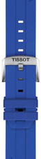 Szilikon pánt Tissot T852.051.021 22mm, kék, Quick Release