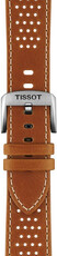 Bőrszíj Tissot T852.051.017 22mm, barna, Quick Release
