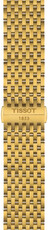 Acél karkötő Tissot T852.049.487 20mm, arany, Quick Release