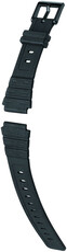 Szilikon óraszíj Hirsch Inline L 46428850-5, fekete, hossz L