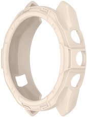 Védő tok (pro Garmin Approach S70, 47mm), műanyag, bézs