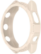 Védő tok (pro Garmin Forerunner 265S), műanyag, bézs