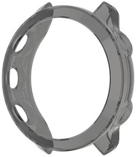 Védőtok (Garmin Forerunner 55/158-hoz), műanyag, fekete