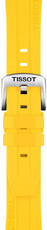 Szilikon pánt Tissot T852.050.994 20mm, sárga, Quick Release