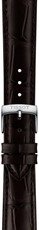 Bőrszíj Tissot T852.051.032 18mm, barna, Quick Release