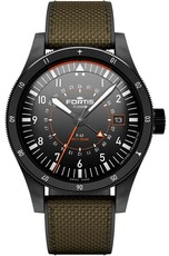 Fortis Flieger F-43 Triple-GMT Automatic COSC Chronometer F4260004 Limited Edition 100pcs (+ tartalék szíj)