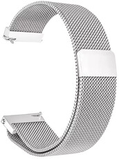 rozsdamentes acél óraszíj Ricardo Venosa, Silver, Quick Release, milánói szíj, mágneses