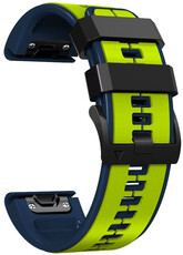 Szilikon pánt Ricardo 26mm (pro Garmin Fenix 8/7X/6X (51mm), Tactix aj.), sárga, QuickFit