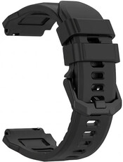 Szilikon óraszíj Ricardo Pora (kompatibilis Amazfit T-Rex 3 Pro 44mm), Black