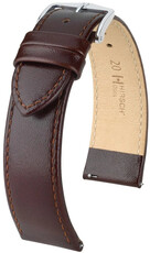 Bőrszíj Hirsch Osiris 03475110-2, barna, borjú, Quick Release