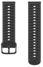 Szilikon óraszíj Coros (kompatibilis Apex 4 42mm, Pace 4, Pace Pro stb.), fekete V1, Quick Release