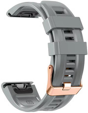 szilikon óraszíj Ricardo Campiglio 20mm, Gray, QuickFit