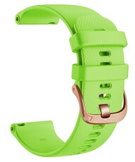 Szilikon óraszíj Ricardo Aprica 18mm, Green, Quick Release