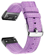 nylon óraszíj Ricardo Cervinia 22mm, Purple, QuickFit