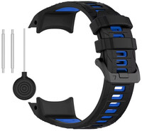 Szilikon óraszíj Ricardo Folgarida 22mm (kompatibilis Garmin Instinct 3, 45mm), Black V3