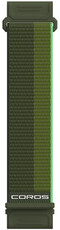 Nylon óraszíj Coros (kompatibilis Vertix 2), zöld, QuickFit