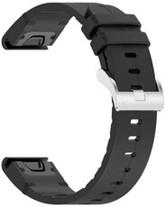 bőr óraszíj Ricardo Cogne 22mm, Black, QuickFit