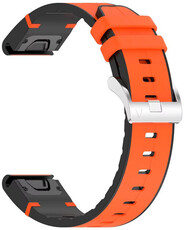 bőr óraszíj Ricardo Cogne 22mm, Orange, QuickFit
