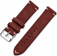 Bőr óraszíj Ricardo Alba premium, Brown, Quick Release