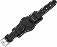 Bőrszíj Ricardo Asti premium, Black, Quick Release