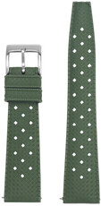 Gumiszíj Ricardo Terni premium 20mm, Green, Quick Release