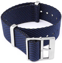 Textil pánt Ricardo Mantova premium, Blue/Black, NATO