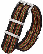 Textil pánt Ricardo Ravenna premium, Green/Black, NATO