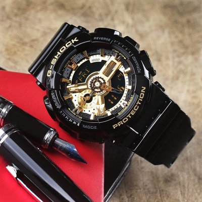 Casio G-Shock Original GA-110GB-1AER Black & Gold Special Edition