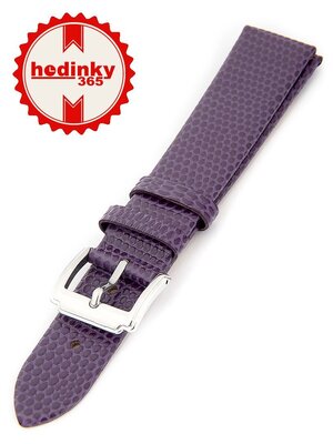 Bőr óraszíj Mavex HYP-02-VIOLET, lila
