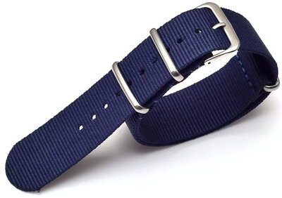 Nylon óraszíj Ricardo Kronplatz, kék, NATO