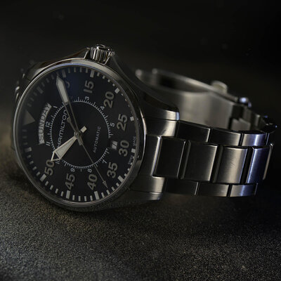 Hamilton Khaki Pilot Day Date Automatic H64615135 (Interstellar)