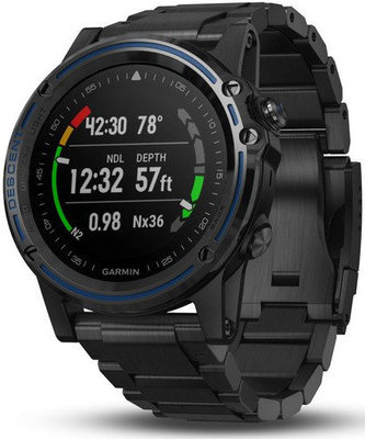 Garmin Descent Mk1 Sapphire Gray, Titanium band