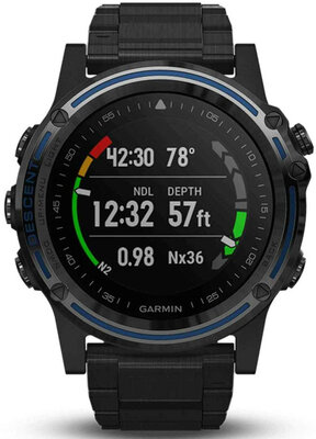 Garmin Descent Mk1 Sapphire Gray, Titanium band