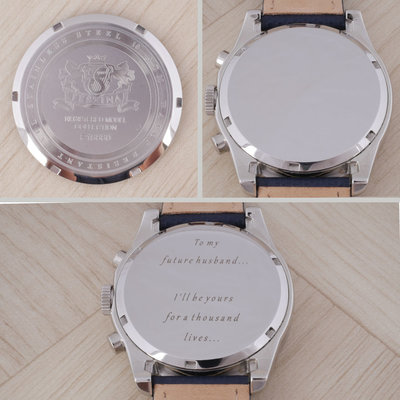 Óra hátlap pulírozás