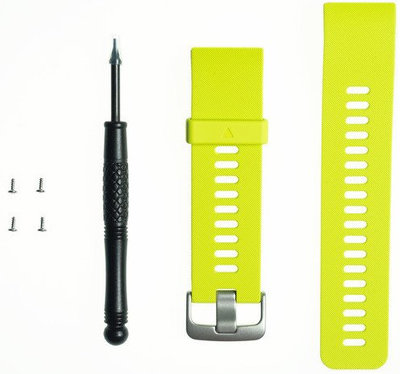 Szilikon óraszíj Garmin (kompatibilis Forerunner 35), zöld, S00-00678-00