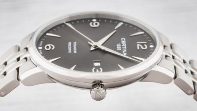 Certina DS Caimano Quartz Precidrive Titanium C035.410.44.087.00