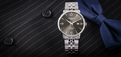 Certina DS Caimano Quartz Precidrive Titanium C035.410.44.087.00